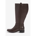 thumbnail image 4 of Comfortview Donna Wide Calf Leather Boot Tall Knee High Women's Winter Shoes (Wide Widths Available), 4 of 6