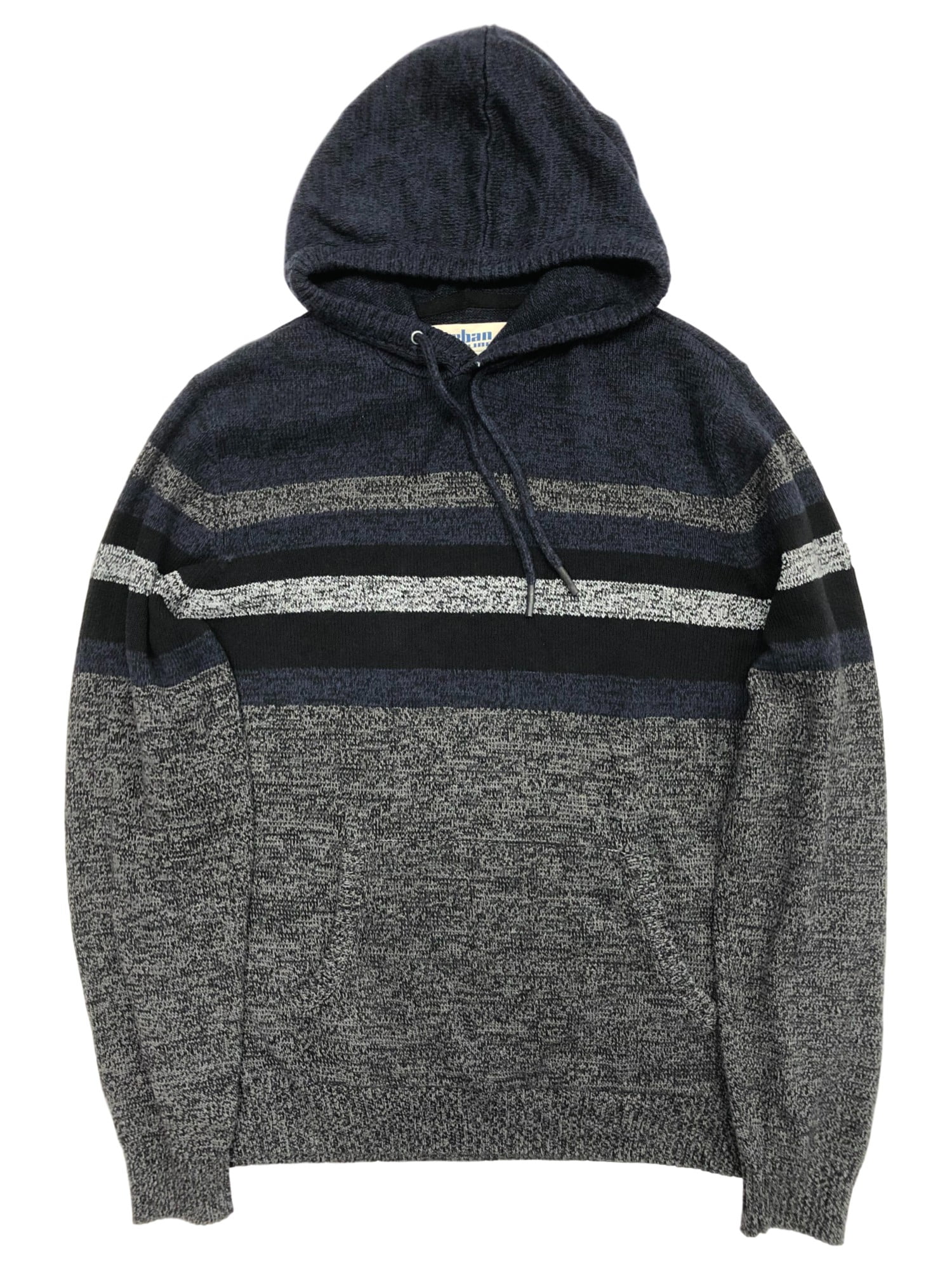 striped mens hoodie