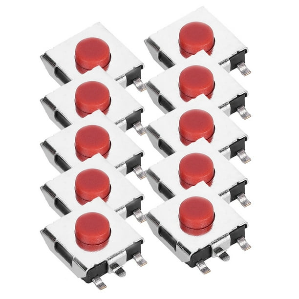 Interruptor De Botón Táctil, Microinterruptor Táctil De 6 X 6 X 3,1 Mm, Seguridad Para Industrias Electrónicas Productos Electrónicos