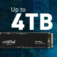 thumbnail image 4 of Crucial P3 Plus Internal SSD Drive, PCIe Gen4, M.2 2280, 500GB/1TB/2TB, 4 of 6