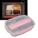 thumbnail image 5 of Fiambrera Bento con aislamiento térmico, fiambreras Bento de acero inoxidable, fiambreras para nios, fiambreras Bento para estudiantes, fiambreras Bento Ecomeon no, 5 of 6