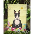 thumbnail image 3 of Caroline's Treasures BB6133GF Easter Eggs Bull Terrier Black White Flag Garden Size , Small, multicolor, 3 of 3