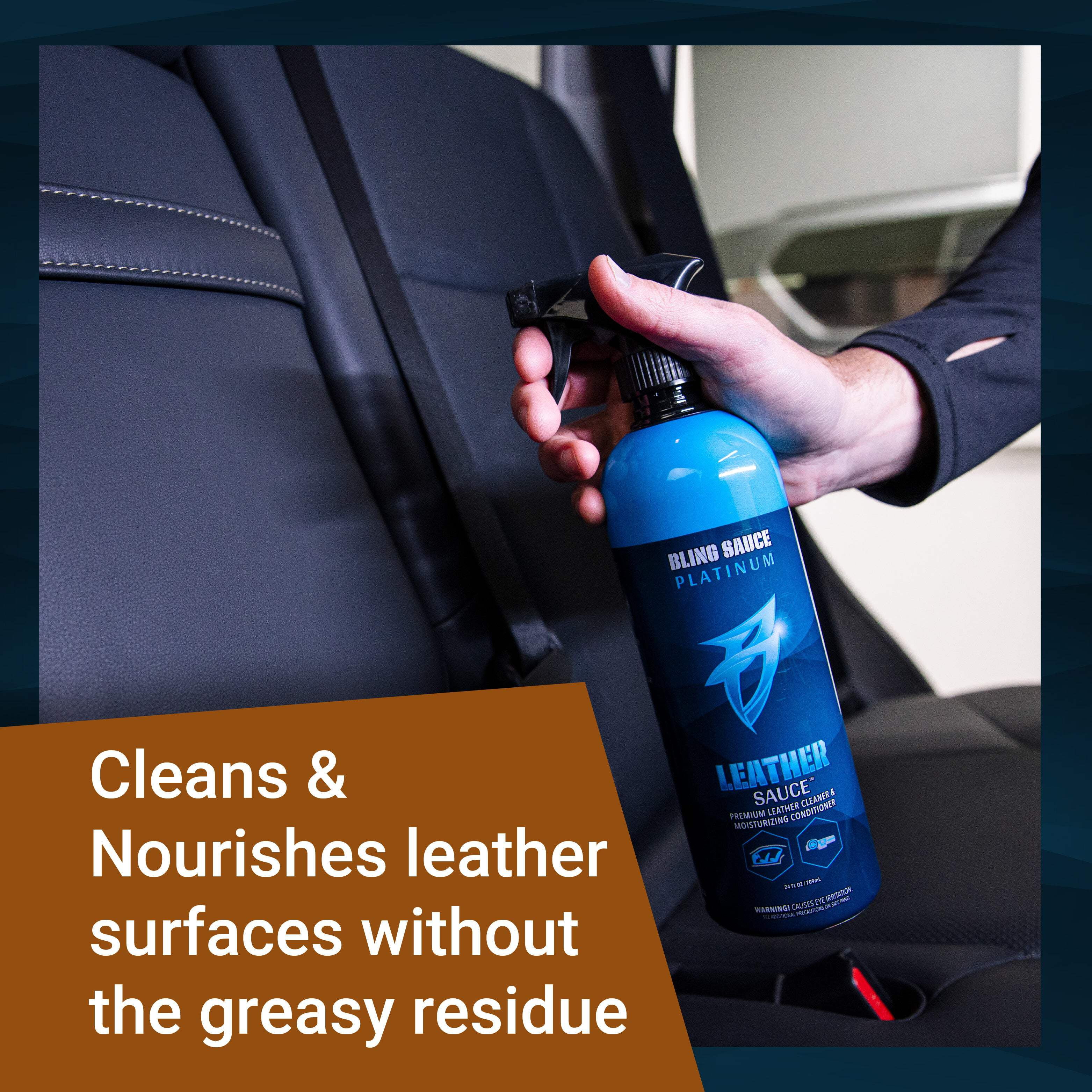 Bling Sauce Leather Cleaner & Conditioner 24oz