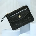 thumbnail image 2 of Womens Leather Slim Minimalist Front Pocket Wallet Key Ring Pouch Wallet, 2 of 3
