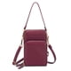 thumbnail image 1 of Monedero pequeño tipo bandolera con cremallera para teléfono móvil, minicartera de hombro, cartera para teléfono inteligente con ranuras para tarjetas de crédito, 1 of 5