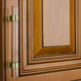 thumbnail image 5 of GlideRite 3.75 in. Center Acrylic Cabinet Bar Pulls, Satin Gold, Pack of 25, 5 of 5