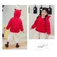 thumbnail image 4 of WIBACKER Winter Down Coats for Toddler Boys Girls Light Puffer Padded Jacket Bear Hoods Baby Outerwear, 4 of 13