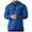 Blue, variant on WREESH Men's Solid Color Stand Collar Half Zip Pullover Long Sleeve Henley Shirt Casual Sports Workout Top