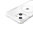 thumbnail image 6 of ELEHOLD Acrylic Clear Wireless Charging Case for iPhone 13 6.1 inch.Support Magsafe Feature Anti-Scratch Shockproof Clear Four Corner Cushion Anti-Dropping Full Body Protection Case, White, 6 of 9