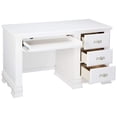 thumbnail image 3 of ACME Flora Computer Desk, White-Color:White,Quantity:1, 3 of 4