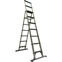 Telesteps 8.5ft Kevlar Telescoping A-Frame Step Ladder – 12ft Reach, 375lb (125EKS)