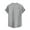 Grey, variant on kamemir T Shirts for Man Men's Value Pack V-Neck Undershirts(Black,XXL)