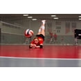 thumbnail image 4 of Coderas de voleibol Tandem Sport para Floor Burns, color negro, 4 of 5