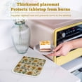 thumbnail image 6 of Farmhouse Sunflower Pot Holders for Kitchen Heatproof Potholder, 5 Pack Retro Summer Botanical Hot Pads Multipurpose Oven Pads Cloth Potholders Trivet for Cooking Baking, 6 of 8