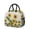 Black-1, variant on Insulated Lunch Bag for Women, Floral Print Oxford Fabric Lunch Box, Leakproof Thermal Cooler Tote for Work, School & Picnic, Sunflower Floral Print