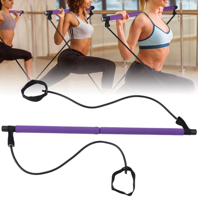 Pilates de Yoga Pilates multifuncionales, Fitness Sport Training Pilates Stick, Oficina de Equipos de Ejercio para Yoga