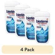 (4 pack) Biotene Fresh Mint Moisturizing Oral Rinse Mouthwash, Alcohol-Free, for Dry Mouth, 33.8 ounce