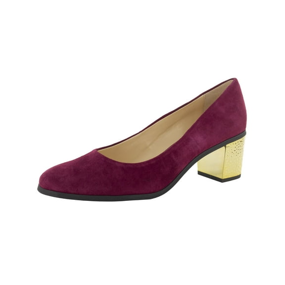 C. Wonder Womens Eliza Suede Pump Shoes, Currant Jam, US 6