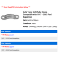 thumbnail image 2 of Auto Trans Shift Tube Clamp - Compatible with 1997 - 2002 Ford Expedition 1998 1999 2000 2001, 2 of 2