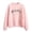czb# Pink415, variant on CUZIBR Womens Sweatshirt Letter Print Graphic Long Sleeve Loose Mockneck Sweatshirts Retro Pullover Top Fall Winter Clothes,Blue