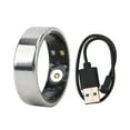 thumbnail image 2 of 18mah Smart Health Ring, Smart Ring Fitness Tracker Sleep Monitor Ring Wearable Health Tracker for Daily Use, 2 of 7