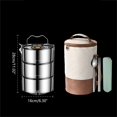 thumbnail image 3 of Portable Lunch Box Stainless Steel Food Storage Container Easy to Clean, 3 of 21