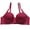 Red, variant on LLYWEY Women's Bras Womens Sports Bras Padded Ladies Balconette Bra Style-1342 Women Pullover Bra Feature Adult Female T-Shirt Sports Bras Beige 38B
