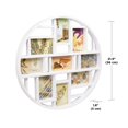 thumbnail image 2 of Luna Photo Display 9 Openings White, 2 of 2