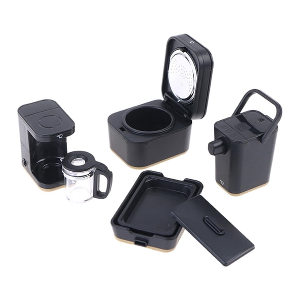 Mini electrodomésticos para casa de 1/12, conjunto de muebles de juguete, accesorios para casa de , juguetes para de imitación, r perfke Mini electrodomésticos de casa de muñecas