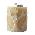 thumbnail image 1 of CAIROYAR Velas perfumadas navideñas calientes Vela de cera de regalo para el hogar Lindos regalos navideños ф' N, 1 of 7