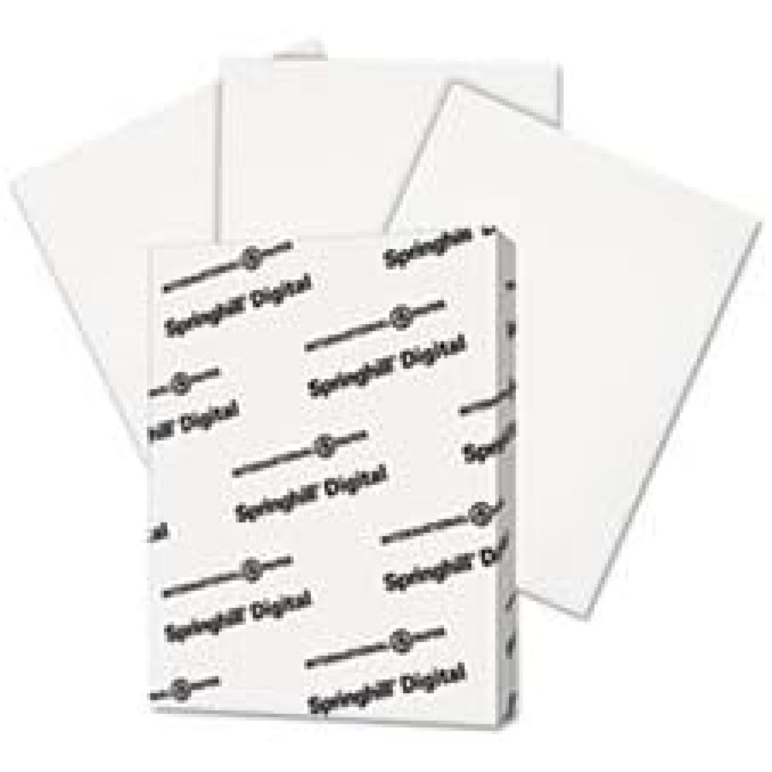 Springhill Digital Index White Card Stock 90 Lb – 8.5x11 – 250 Sheets