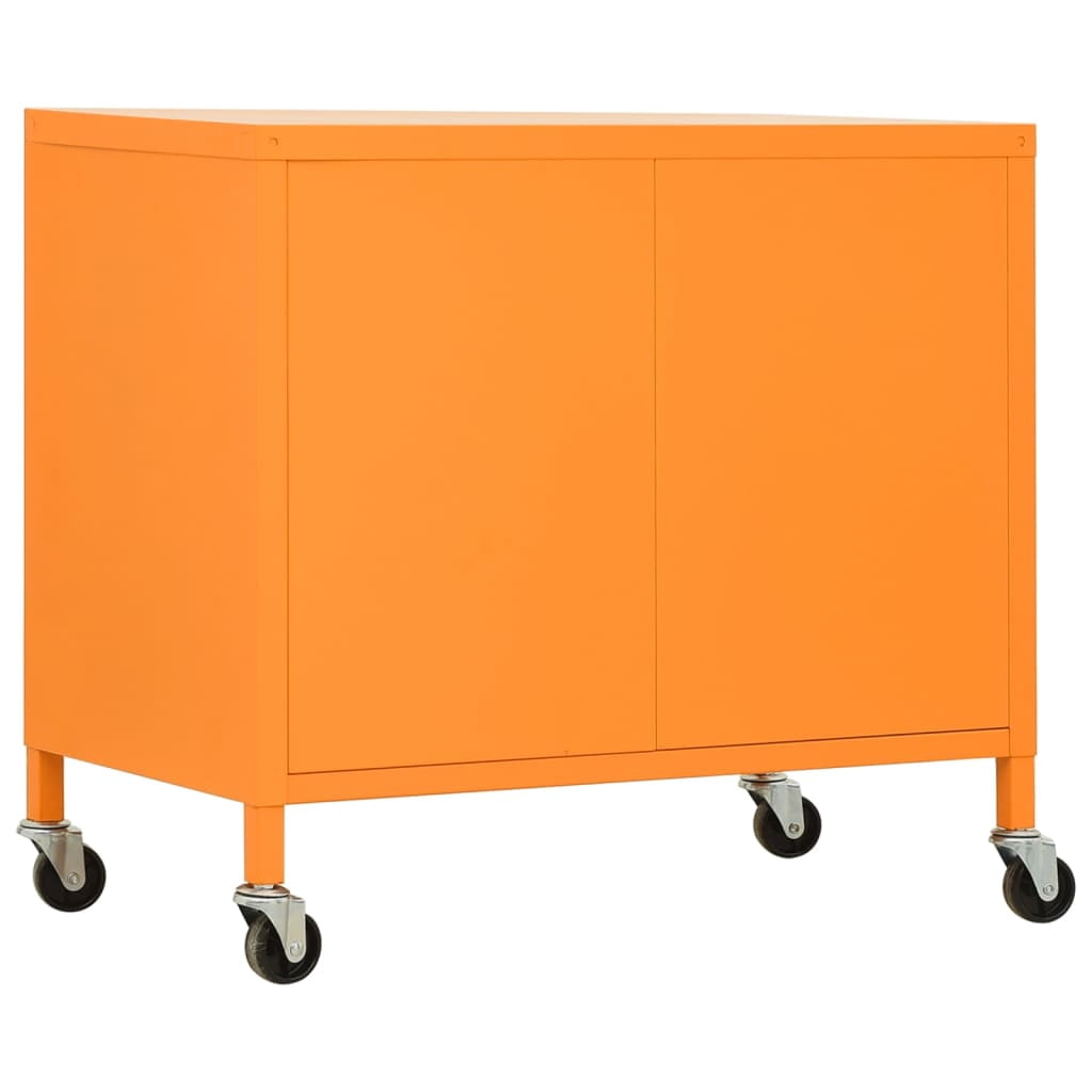 vidaXL Storage Cabinet Freestanding File Cabinet with Shelves for Office Steel