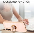 thumbnail image 5 of for Samsung Galaxy A14 5G Case Pink Plating Mental Ring Kickstand Luxury Case Soft TPU Shockproof Back Electroplate Cover Galaxy A14 5G Case for Girls Women, 5 of 12