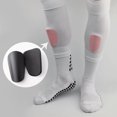 thumbnail image 4 of par de mini espinilleras de fútbol resistentes al desgaste que absorben los golpes y protegen las piernas, ligeras y portátiles, para entrenamiento de fútbol, 4 of 5