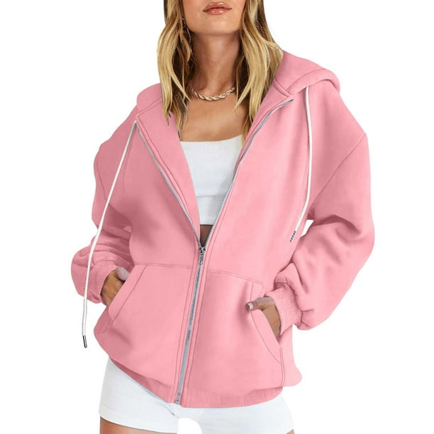 Womens Casual Pockets Zip Up Hoodies Plus Fleece Tunic Long Hoodie Jacket  Lightweight Long Sleeve Shirts Soft Sweatshirt (Small,ArmyGreen),  Armygreen, Small : : Clothing, Shoes & Accessories