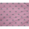 thumbnail image 4 of oneOone Tissu Polyester Lycra Dot & Cat Face Imprimé Animal au Mètre 56 Pouces de Large, 4 of 4