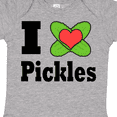 thumbnail image 4 of Inktastic I Heart Pickles Boys or Girls Baby Bodysuit, 4 of 5