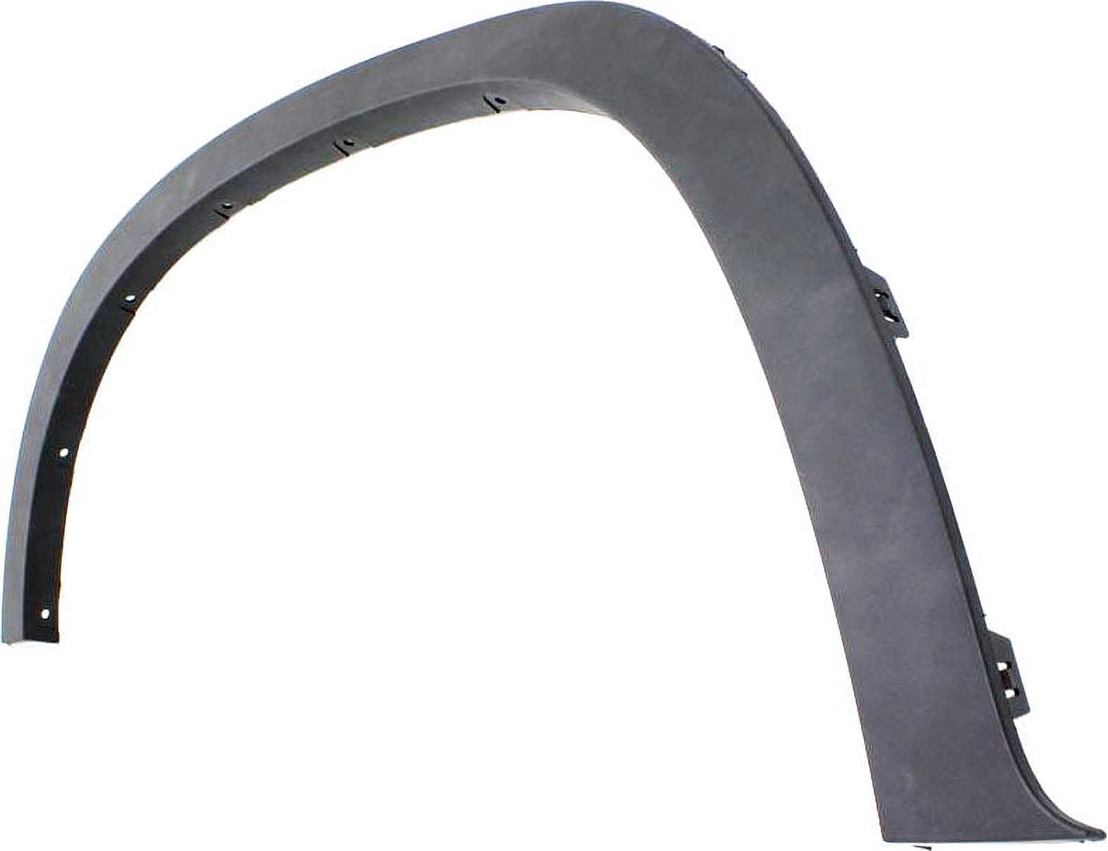 Fender Trim Compatible with 2007-2013 BMW X5 Front, Left Driver Black