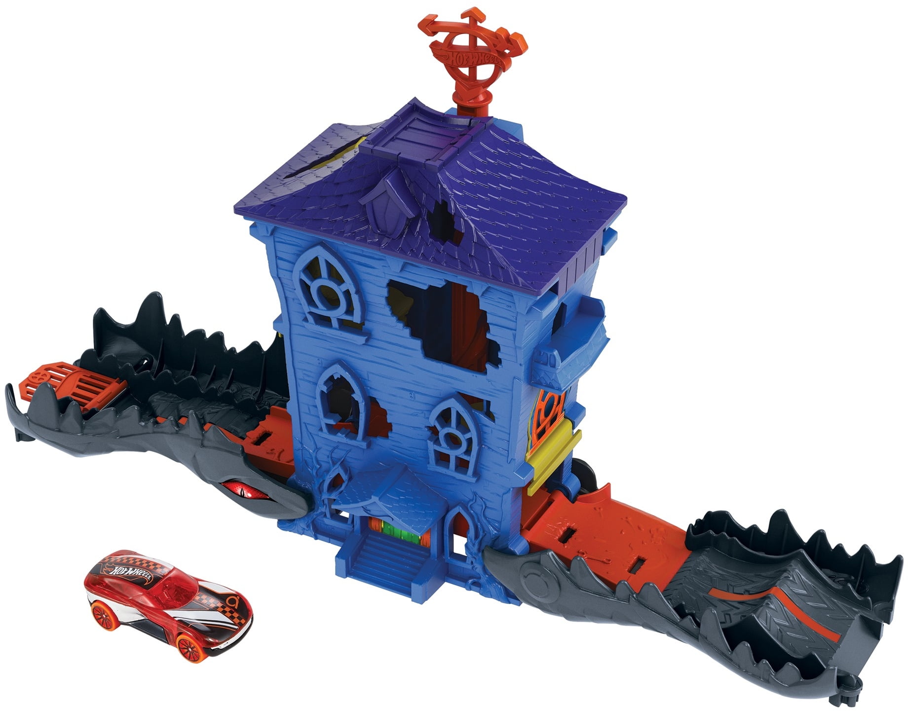 Hot Wheels Croc Mansion Attack, Play Set - Walmart.com - Walmart.com