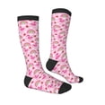 thumbnail image 3 of Haiem Cute Flamingo Socks, Funny Novelty Crazy Design Cotton Socks Sports Socks Knee High Socks For Men, Women,1Pairs - Gift For Working Friends, 3 of 8