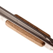 BBQ-AID 3 Piece Grill Set BBQ Accessories - Kitchen Tongs, Metal Spatula & Fork Utensils - Heavy Duty Stainless Steel Barbecue Grill Utensils for Outdoor Grill with Solid Sturdy Wood Handles