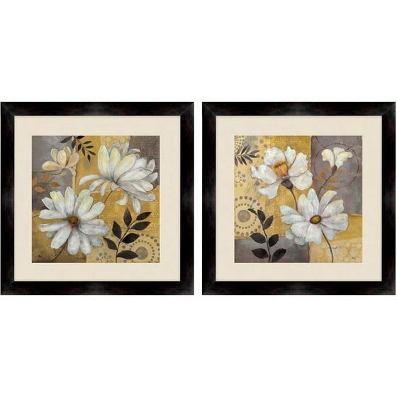 Daisy Wall Art 14 X Set Of 2