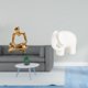 thumbnail image 2 of Figura del pensador abstracto,Estatua de Pensador Abstracto,Arte,Decoración para el Hogar,Figura de elefante,Figura decorativa de elefante estilo Feng Shui para el hogar,Figura coleccionable, 2 of 8