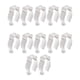 thumbnail image 1 of 12 soportes de sujeción con pinzas, pinzas para herramientas con resorte, abrazaderas de acero inoxidable fáciles de instalar para tubos fluorescentes con envoltura para pies, 1 of 7