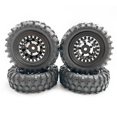 thumbnail image 1 of Tholdsy RCGOFFLOW Llantas duraderas para 1/24 FMS FCX24 Crawler RC accesorios de coche Kits de construcción modelo Negro, 1 of 6