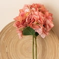 thumbnail image 6 of Single Branch Mini Hydrangea Flower, Silk Artificial Flowers with Stems for Home Wedding Decor, 6 of 7