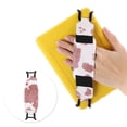 thumbnail image 2 of Unique Bargains 1 Pc Hand-Strap for Kindle Cow Pattern Finger Grip Holder White Pink, 2 of 5