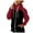 Red, variant on Aayomet Winter Coat Women's Softshell Jacket with Removable Hood Lined Windbreaker Insulated Long Warm Rain Jacket,Red XXL