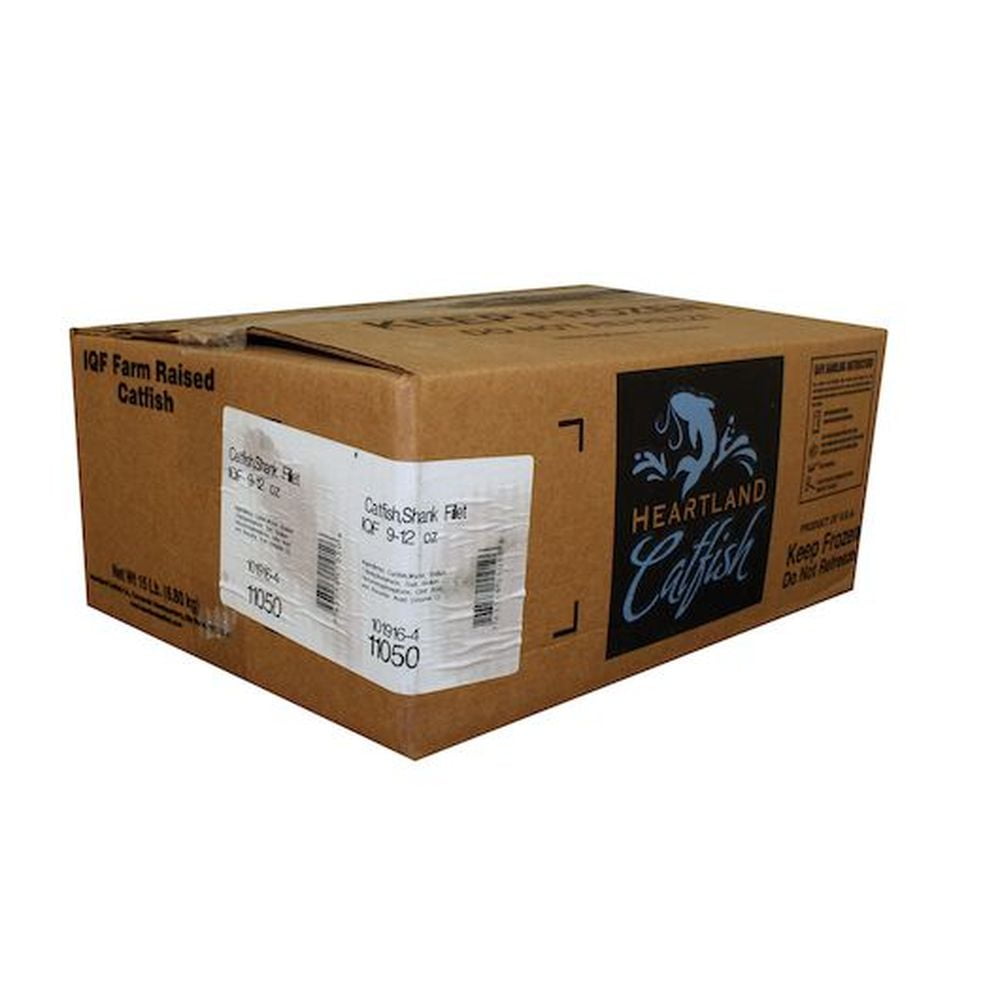 Heartland Catfish Red Label Shank Fillet Catfish, 15 Pound - 1 each.