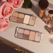 Ulta Beauty Makeup Gift Set, With Love & XOXO Eyeshadow Palettes, Lip Gloss, Cosmetic Bag, Simply Classic Collection